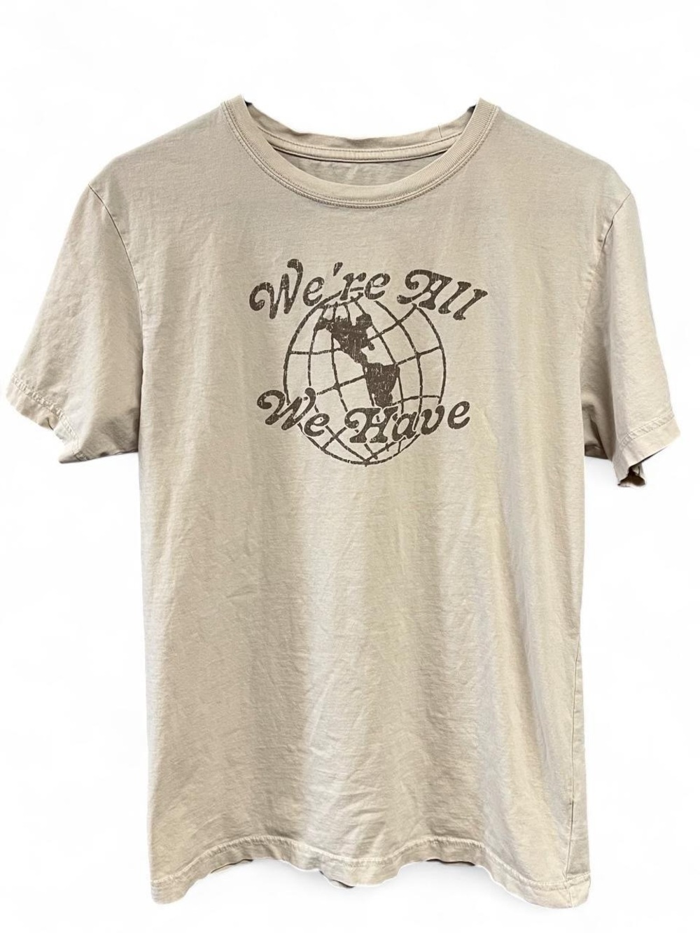 Original Use We’re All We Have Earth Graphic Tee Men’s Size Small